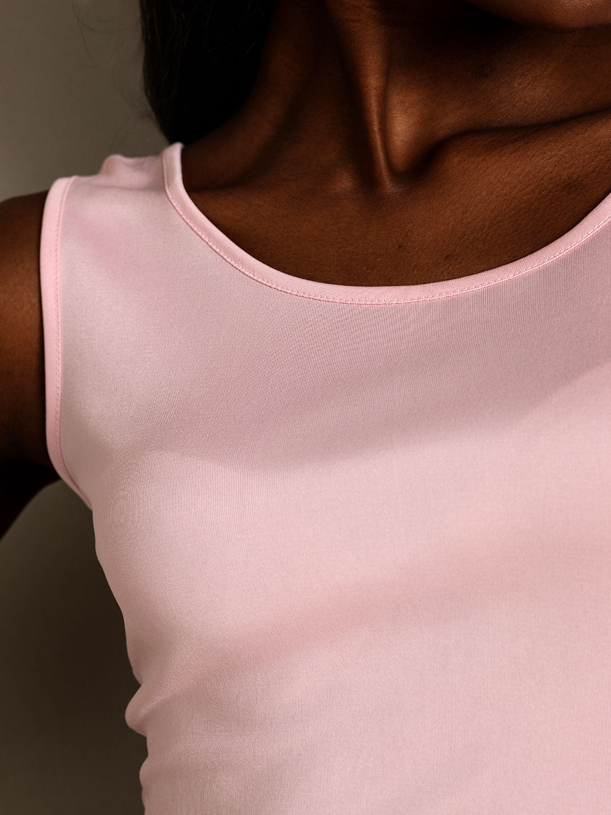 Pure Silk Lounge Sleeveless Tank Top