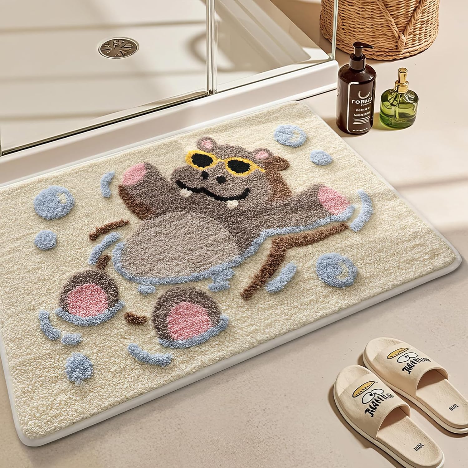 The Best and Softest Absorbent Bath Mat for Kids!