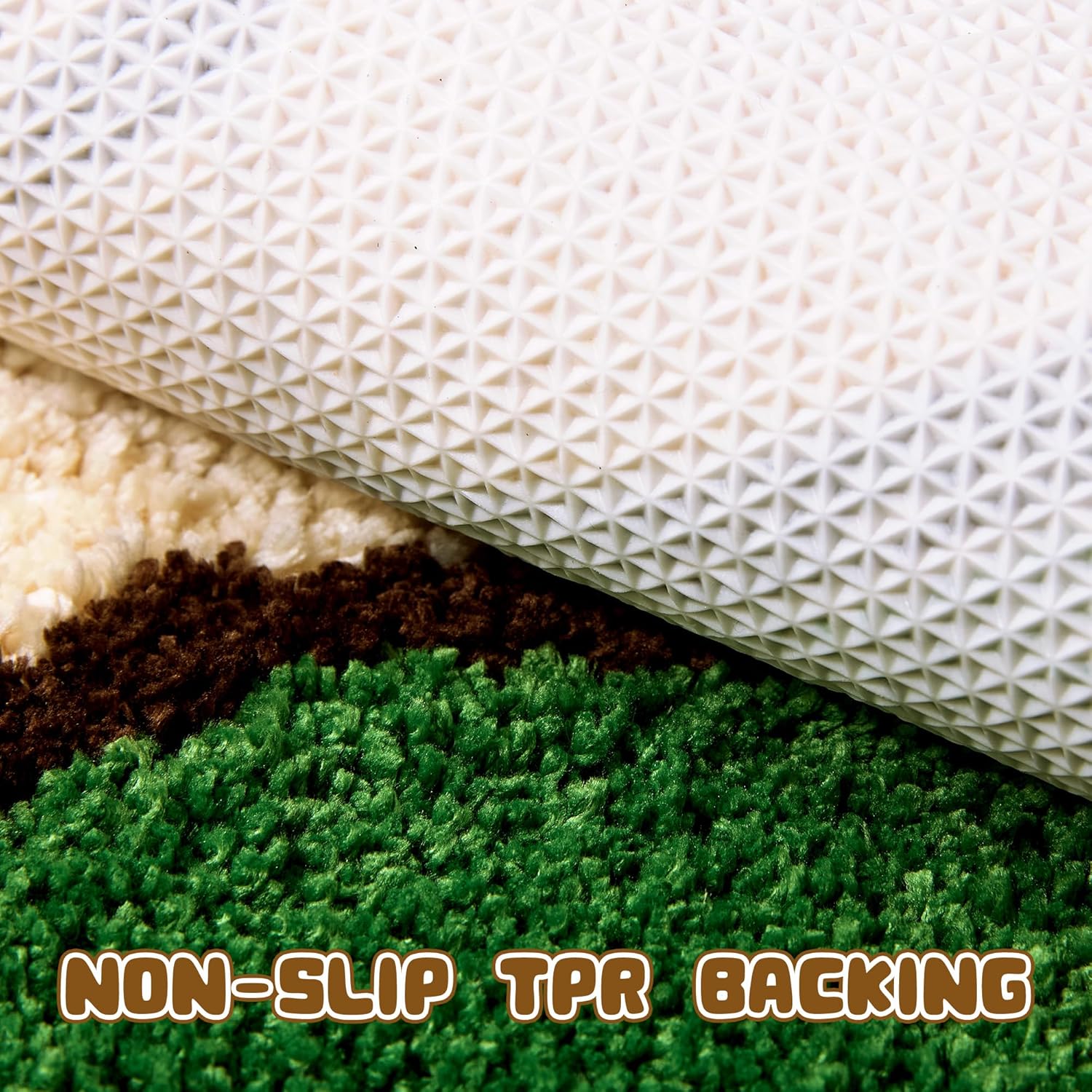 Bathroom Rug Cute Bath Mat Duck Shaped Non Slip Bathtub Rug and Absorbent Bath Rug,Soft Machine Washable Plush Luxury Boys Girls Duck Lover Gifts 26×20 Inch